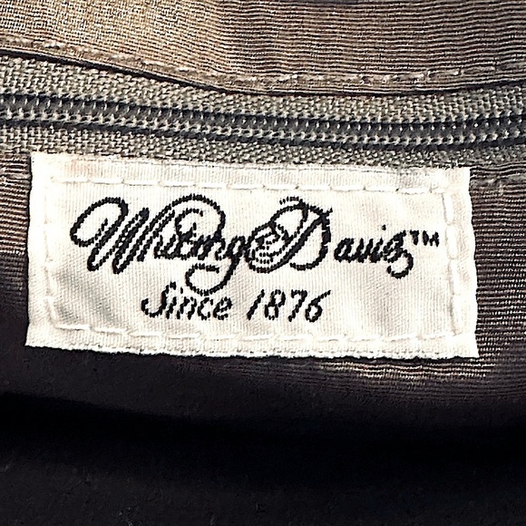 🥂💋 WHITING & DAVIS Vintage Black Metal Mesh Shoulder‎ Bag | 70s–80s Disco Glam - Picture 2 of 7